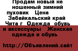 Продам новый не ношенный зимний пуховик › Цена ­ 2 500 - Забайкальский край, Чита г. Одежда, обувь и аксессуары » Женская одежда и обувь   